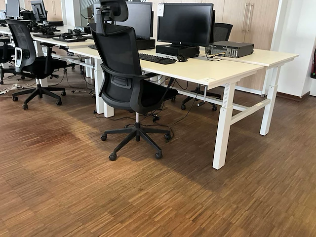 Duo bureautafel (2x) - afbeelding 1 van  7