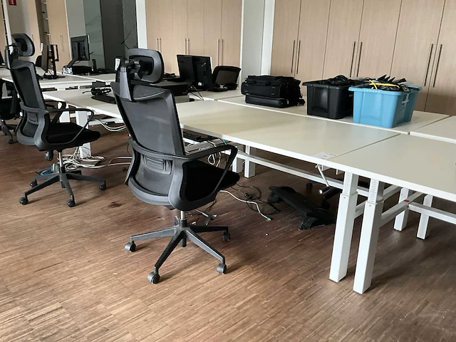 Duo bureautafel (2x) - afbeelding 1 van  6