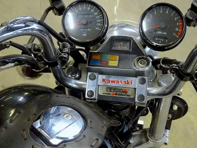 Duo moto's kawasaki vulcan 750 & honda v30 magna 500 - afbeelding 15 van  47