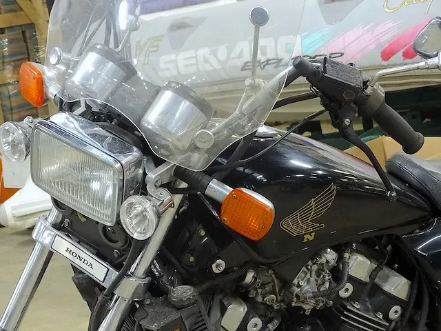 Duo moto's kawasaki vulcan 750 & honda v30 magna 500 - afbeelding 22 van  47