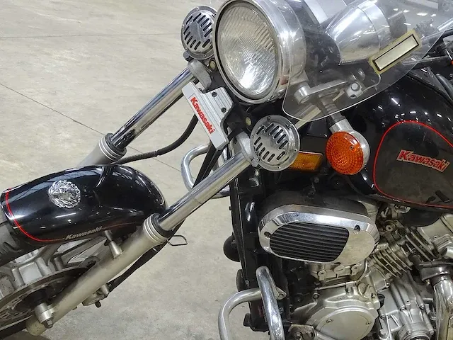 Duo moto's kawasaki vulcan 750 & honda v30 magna 500 - afbeelding 45 van  47