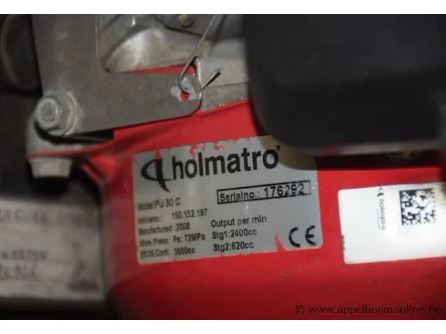 Duo pompgroep holmatro, type pu 30 c, bj 2008 - afbeelding 3 van  3