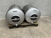 Duo rvs biertank opslagtank - afbeelding 2 van  7