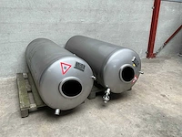 Duo rvs opslagtank (2x) - afbeelding 1 van  7