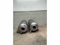 Duo rvs opslagtank (2x) - afbeelding 2 van  7
