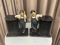 Duo set decoratieve figuren laurel & hardy - afbeelding 1 van  8