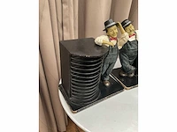 Duo set decoratieve figuren laurel & hardy - afbeelding 3 van  8