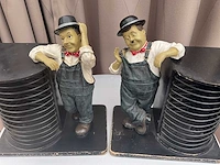 Duo set decoratieve figuren laurel & hardy - afbeelding 5 van  8