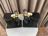 Duo set decoratieve figuren laurel & hardy - afbeelding 8 van  8