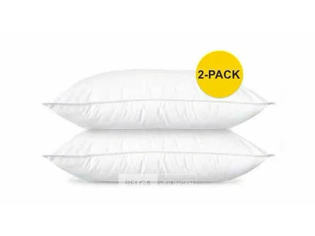 Duopack hoofdkussen anti allergisch 60 x 70 cm - afbeelding 3 van  3