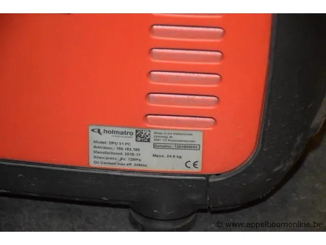 Duopompgroep holmatro, type dpu 31 pc, bj 2015 - afbeelding 3 van  3