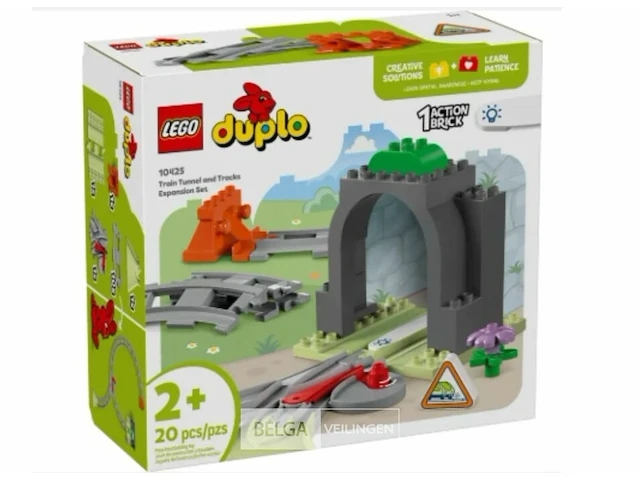 Duplo treintunnel en rails uitbreidingsset - afbeelding 1 van  2