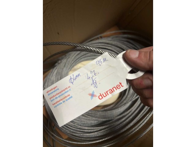 Duranet - staalkabel duranet - afbeelding 2 van  3