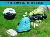 Duratech 12 v accu heggenschaar - afbeelding 4 van  7