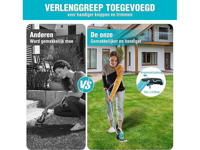Duratech 12 v accu heggenschaar - afbeelding 7 van  7