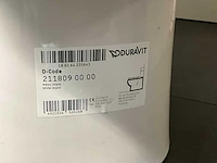 Duravit 211809 00 00 staand toilet - afbeelding 5 van  5
