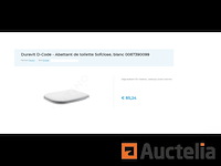 Duravit d-code toiletzitting