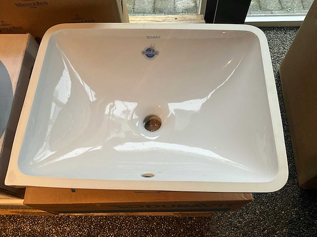 Duravit starck 3 inbouw wastafel (2x) - afbeelding 1 van  5