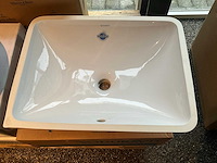 Duravit starck 3 inbouw wastafel (2x)