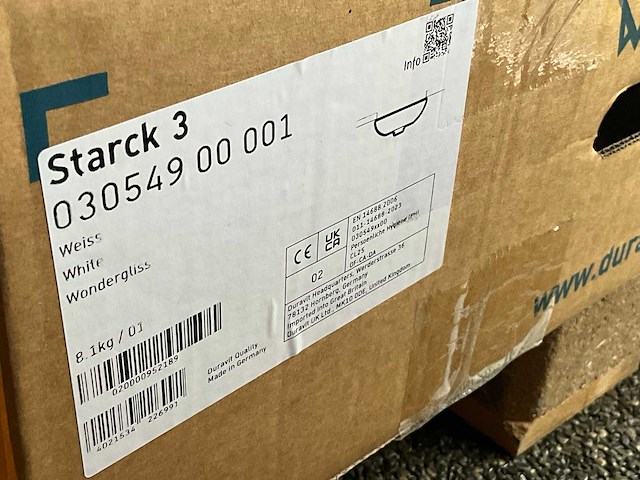 Duravit starck 3 inbouw wastafel (2x) - afbeelding 3 van  5