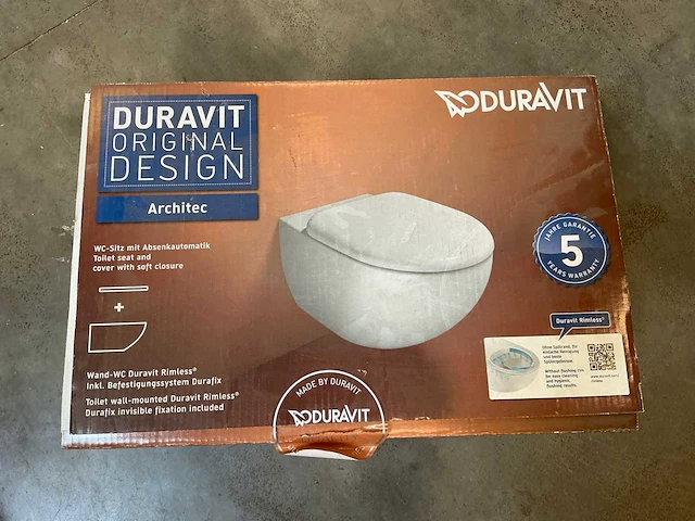 Duravot architec hangtoilet - afbeelding 2 van  4