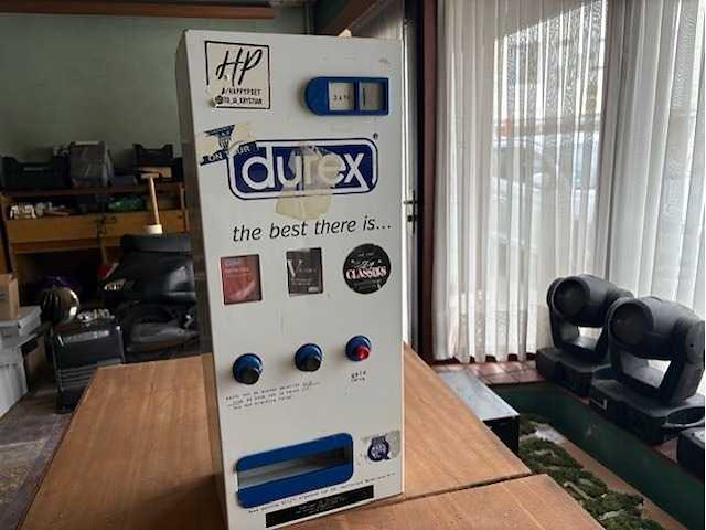 Durex condoom automaat - decorative object - afbeelding 1 van  8