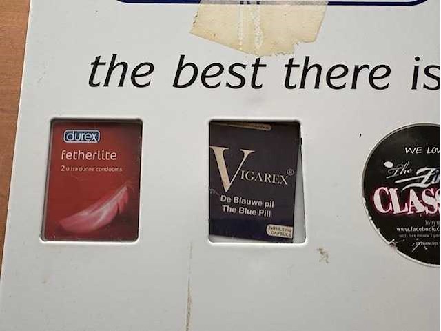 Durex condoom automaat - decorative object - afbeelding 6 van  8