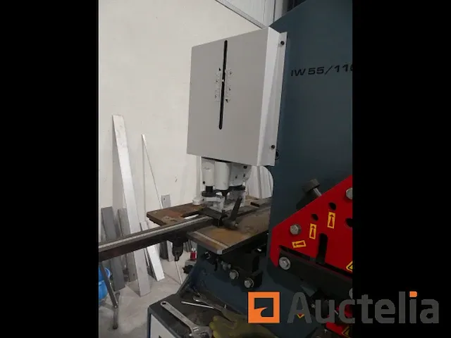 Durma iw 55/110 hydraulisch schaarponsmachine - afbeelding 18 van  20
