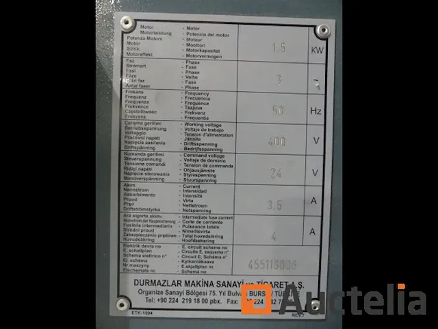 Durma pbm 50 profielbuigmachine - afbeelding 6 van  11