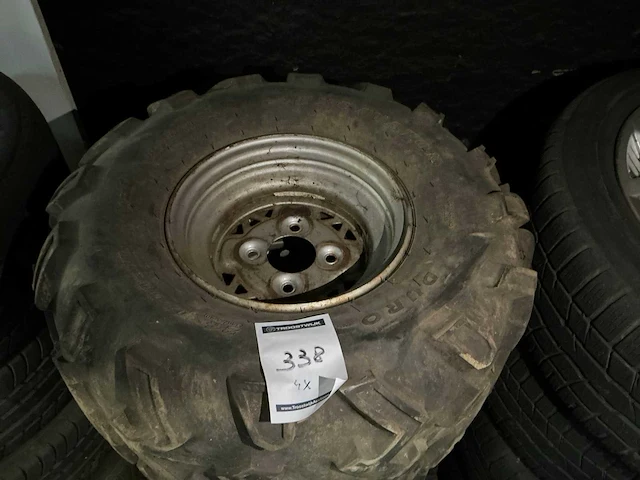 Duro excavator band op velg (4x) - afbeelding 3 van  3