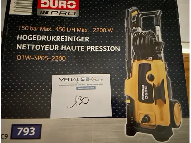 Duro pro hogedrukreiniger - afbeelding 1 van  2