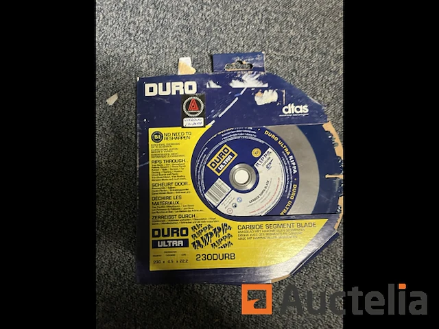 Duro ultra alles zaagblad 230x4,5x22,2 mm - afbeelding 3 van  4