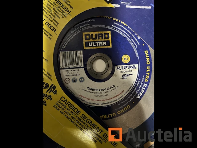 Duro ultra alles zaagblad 230x4,5x22,2 mm - afbeelding 4 van  4