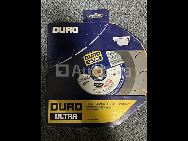 Duro ultra droog diamant blad 230mm voor asfalt, beton etc - afbeelding 2 van  2