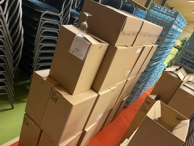 Durobor rode wijnglazen 24cl (790x) - afbeelding 4 van  5