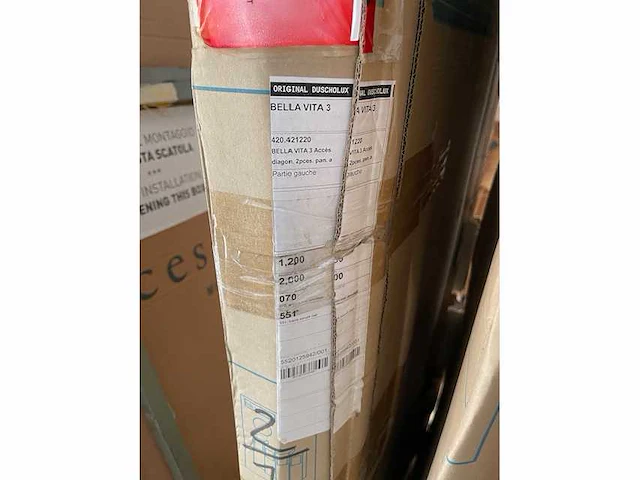 Duschollux- hueppe- cesana - douchedeur - afbeelding 3 van  10
