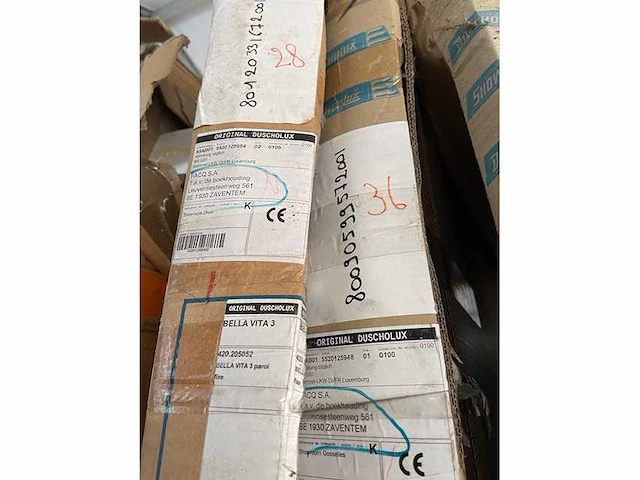 Duschollux- hueppe- cesana - douchedeur - afbeelding 7 van  10