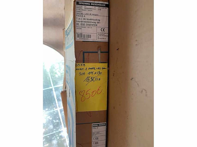 Duschollux- hueppe- cesana - douchedeur - afbeelding 7 van  9