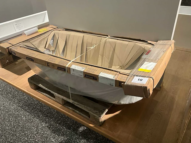 Duscholux vario polyester hoekbad - afbeelding 1 van  4