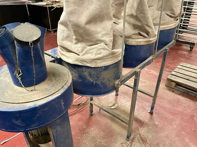 Dust collector dusty comfort tt5000/3 industriële stofzuiger - afbeelding 9 van  18