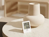 Duux sense thermometer + hygrometer binnen - inclusief batterij - magnetisch - wit - afbeelding 3 van  3