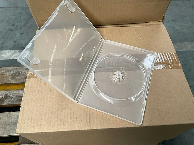 Dvd-box - transparant 14mm (350x) - afbeelding 2 van  5