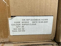 Dvd-box - transparant 14mm (350x) - afbeelding 3 van  5