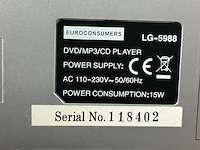 Dvd/mp3i cd player - afbeelding 8 van  9