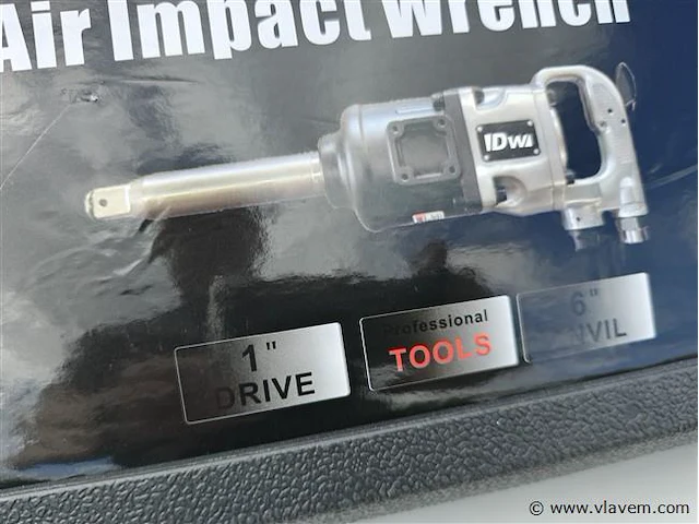 Dw - 2025 - 2600nm - pneumatische slagmoersleutel - afbeelding 7 van  12