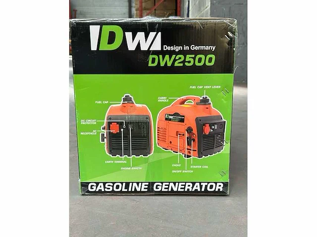 Dw - dw2500 - benzine generator - afbeelding 7 van  8