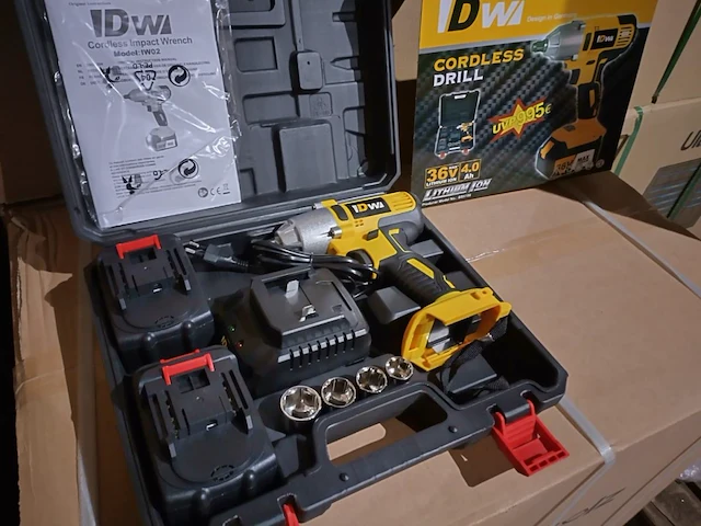 Dw slagmoersleutel 18 volt - afbeelding 1 van  3