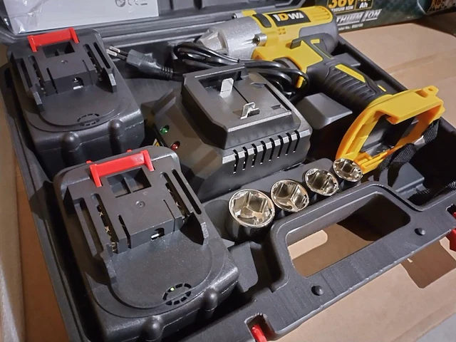 Dw slagmoersleutel 18 volt - afbeelding 2 van  3