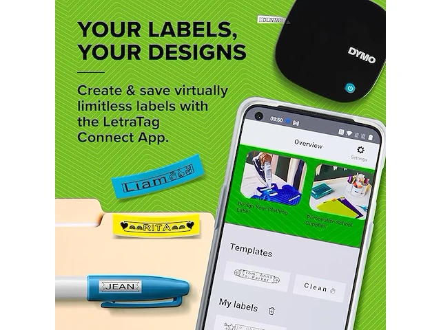 Dymo bluetooth labelapparaat - afbeelding 2 van  4