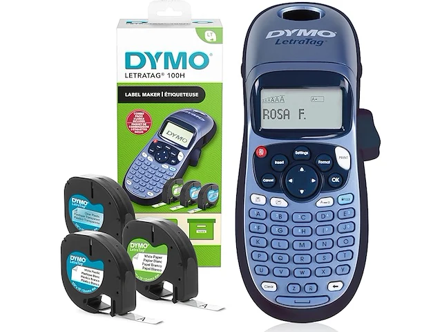 Dymo letratag lt-100h labelmaker - afbeelding 1 van  3